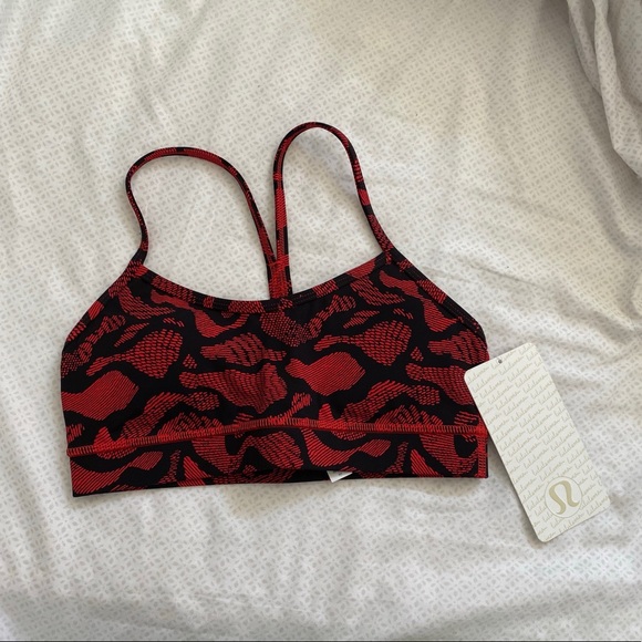 lululemon athletica Other - LULULEMON | Red/black sport bra, size 4